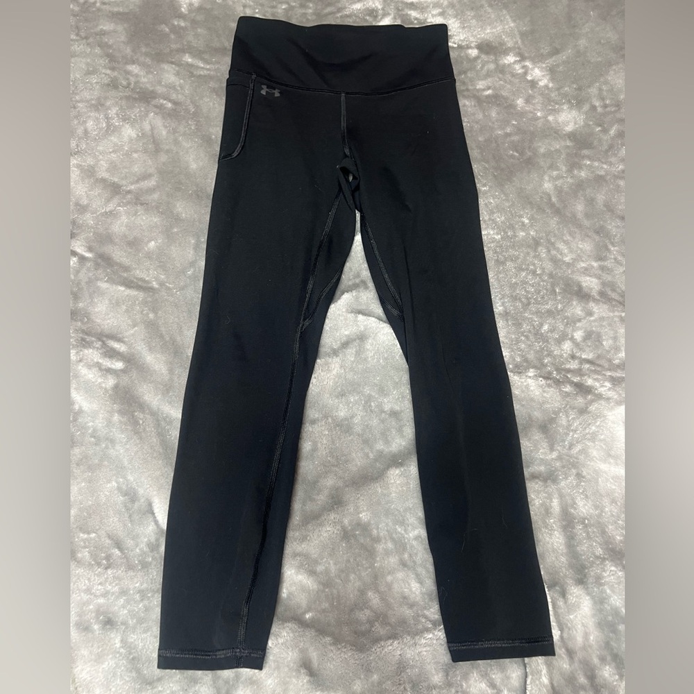 Under Armour Black Leggings with Side Pocket